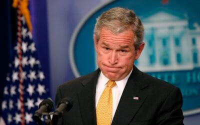 Bush, Je n&rsquo;ai jamais vu un gouvernement aussi con