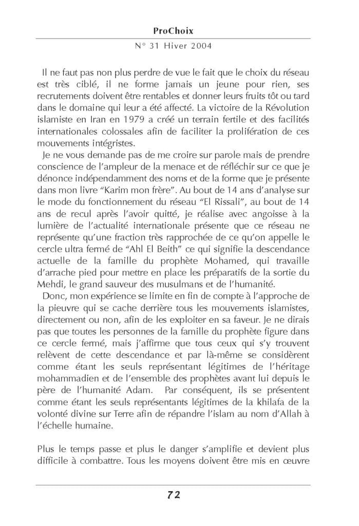 Le colloque "Islam contre islam"