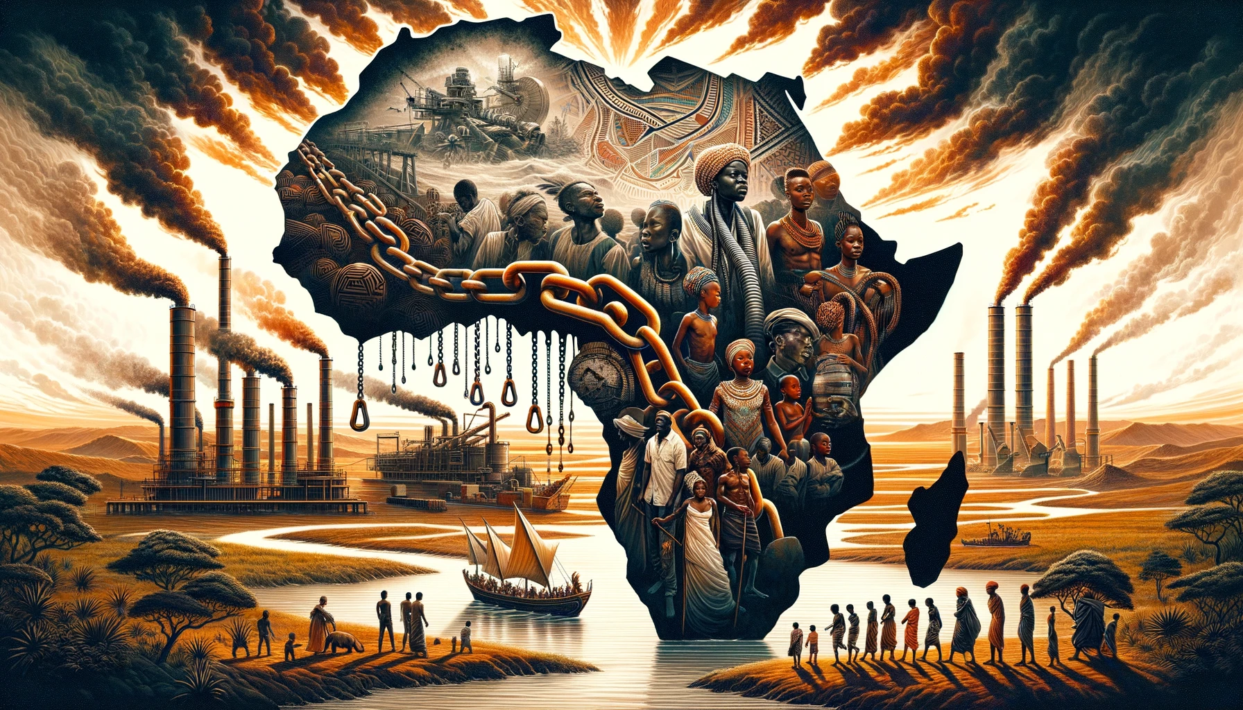 Africa Between Exploitation and Internal Conflicts - أفكار حرة